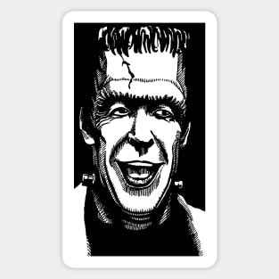 Happy Herman Munster Sticker